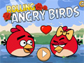 Rolling Angry Birds Game